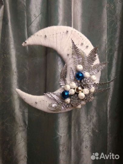 Новогодний декор, месяц