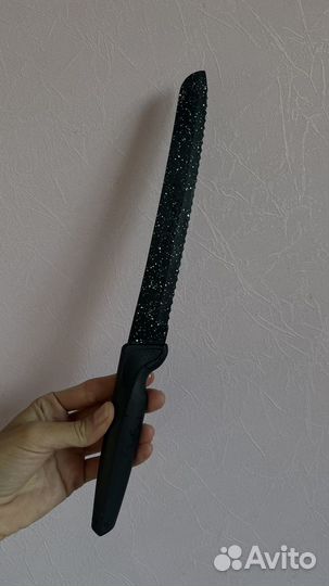 Три ножа больших как новые нержавеющая сталь