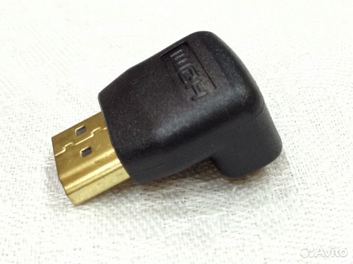 Уголок для hdmi кабеля, поворот на 90 град