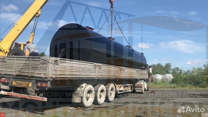 Резервуар Горизонтальный Стальной ргсп-139 м3