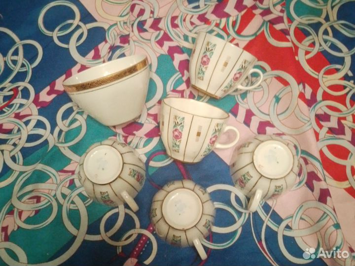 Чашки без блюдец СССР