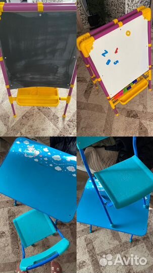 Мольберт стул стол