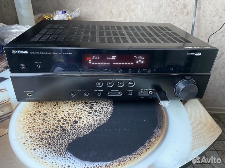 Ресивер yamaha rx v375
