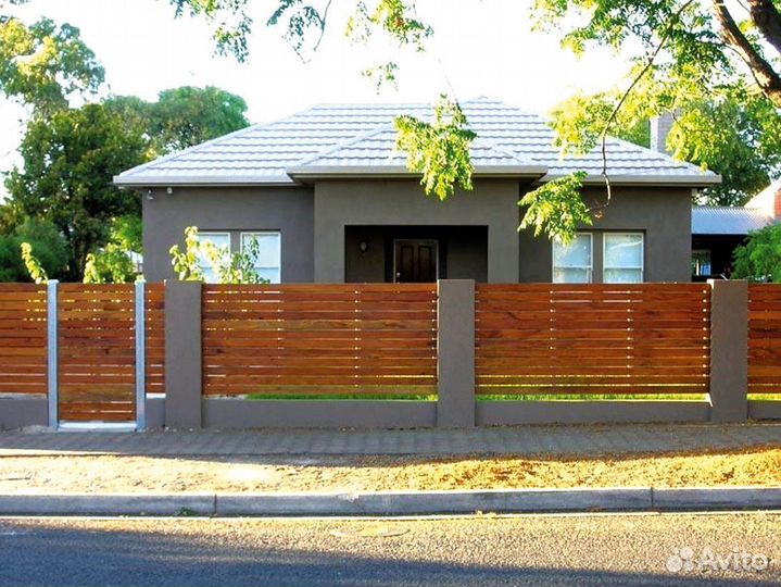 Забор Ранчо металлический