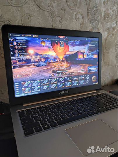 Игровой ноутбук asus