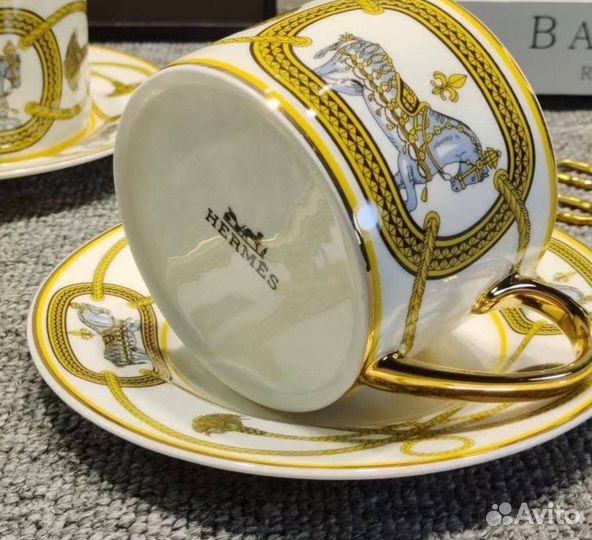 Комплект Hermes из твёрдого фарфора
