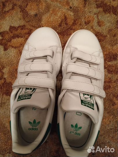 Кеды adidas stan smith на липучках