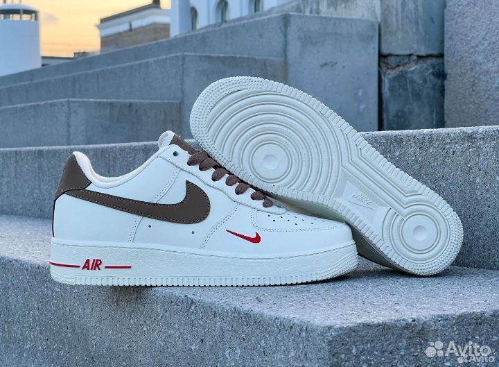 Кроссовки мужские Nike Air Force 1 Yohood Rice