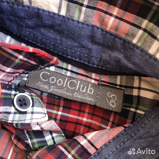 Боди рубашка 68