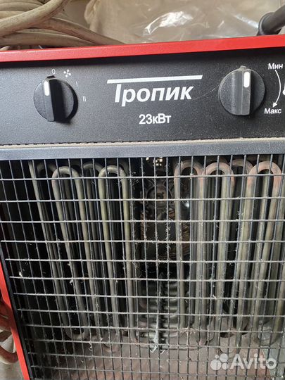 Тепловентилятор электрический 380В