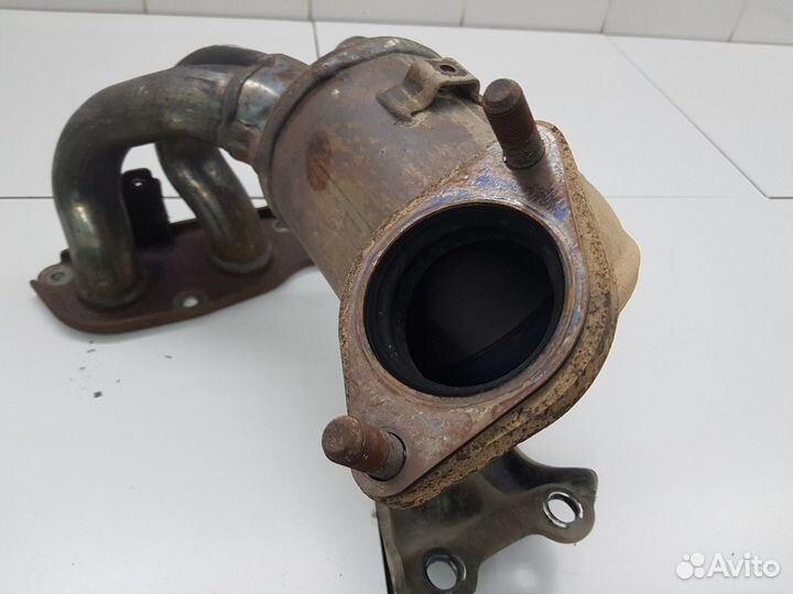 Коллектор выпускной + катализатор