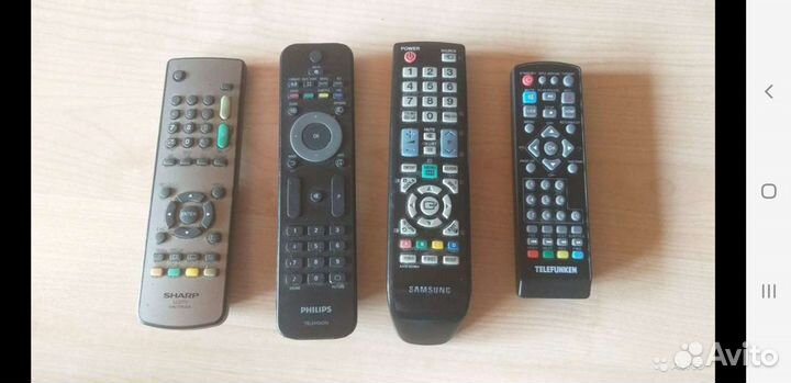 Пульты sharp и telefunken. Других нет