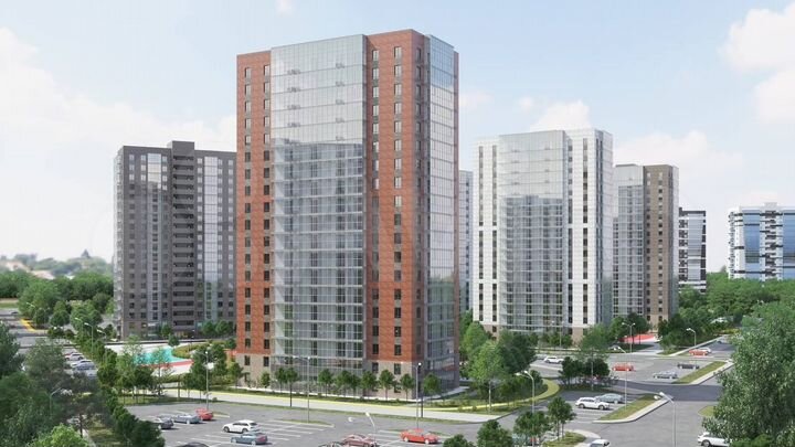 Квартира-студия, 33,5 м², 11/19 эт.