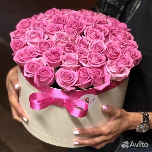 Букет из роз розовых