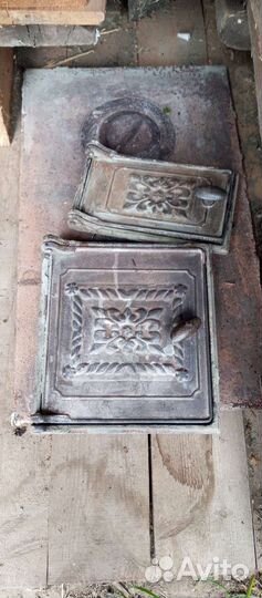 Дверцы, плита для печки бу