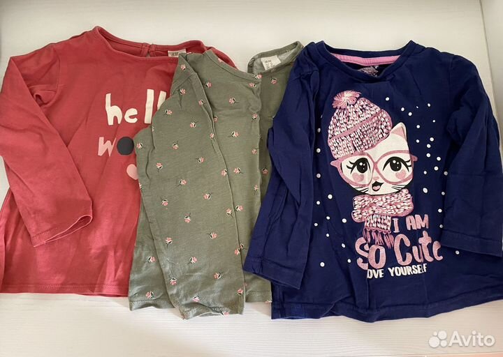 Вещи пакетом на девочку 2-3 года