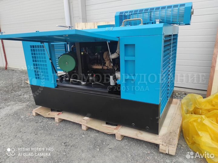 Дизельный винтовой компрессор 12 Бар