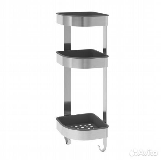 Полка подвесная настенная угловая Икеа Брогрунд