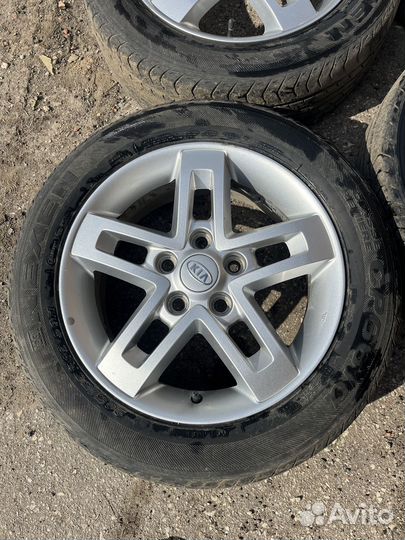 Колеса kia с резиной 205/55 nexen