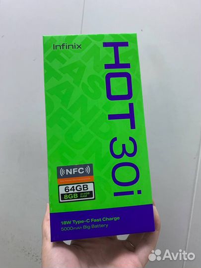 Infinix HOT 30i, 4/64 ГБ