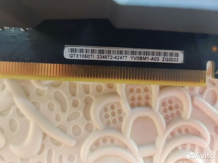 Видеокарта gtx 1050 ti О4gb