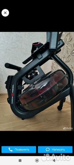 Гребной тренажер Cardio Power RW600