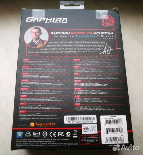 Игровая мышь ttesports by Thermaltake Gaming Mouse