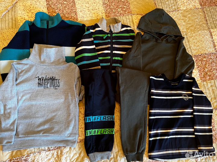 Вещи пакетом на мальчика 98 104