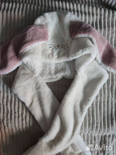 Шапка с ушками зайца