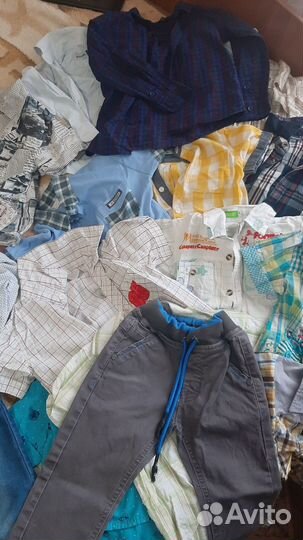 Рубашки джинсы