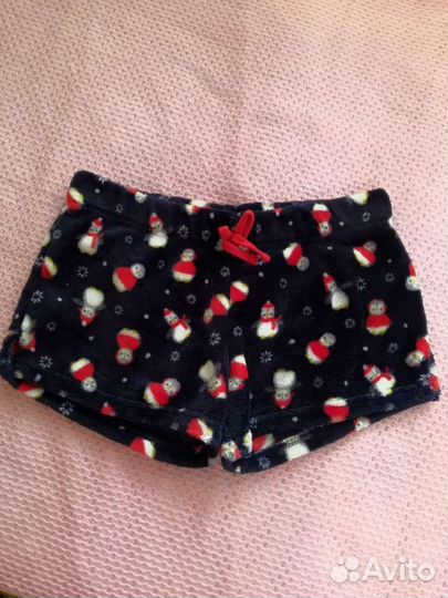Новогодние теплые шорты размер 42-44