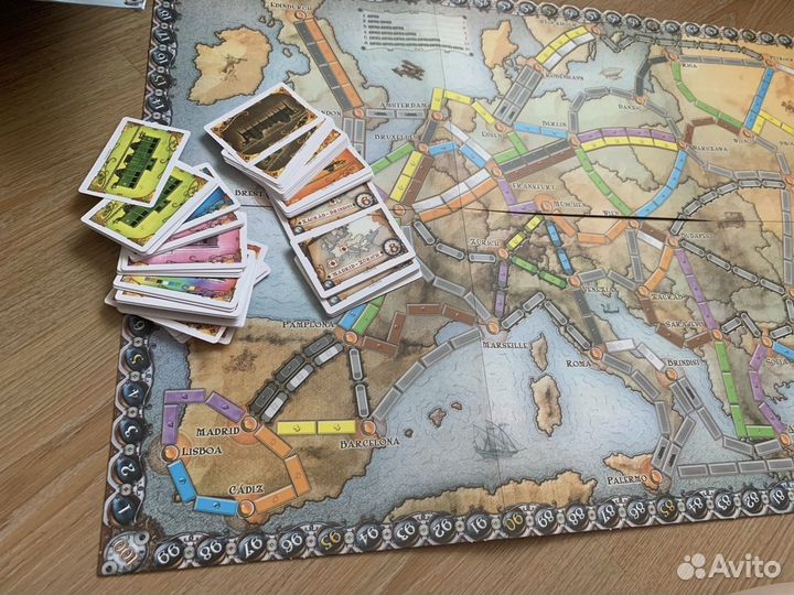 Новая Настольная игра Ticket to Ride на английском