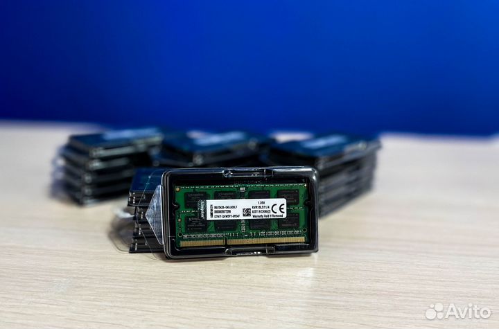 Оперативная память Kingston DDR3L 4Gb 1600MHz