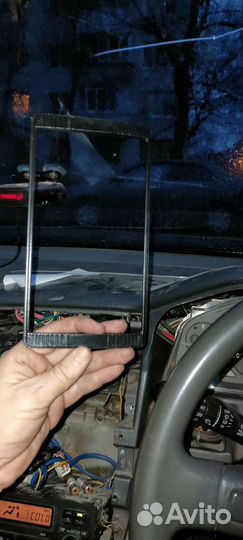 Рамка магнитолы x-trail t31 на УАЗ Patriot и други