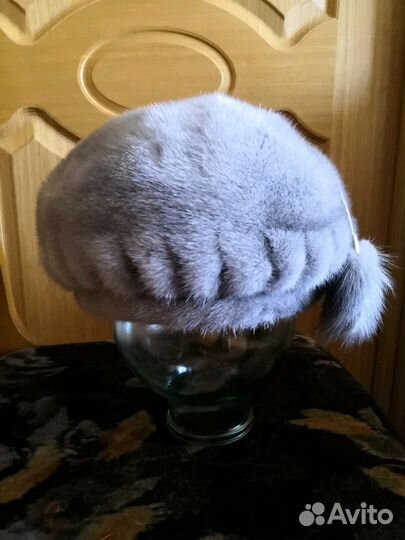 Берет норковый