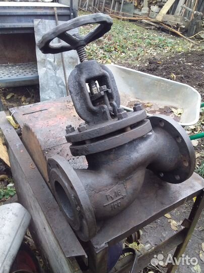 Вентиль запорный чугунный