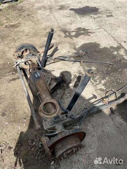 Задний мост pajero sport 1 4.900