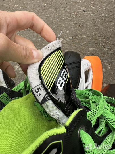 Коньки вратарские bauer gsx