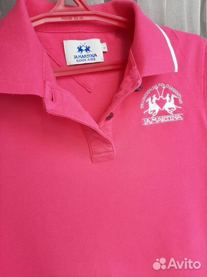 Поло девичье р.L, Аргентина LA Martina новое