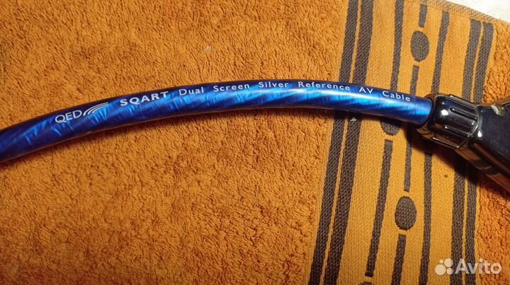 Видео - аудио кабель scart to scart reference AV