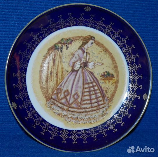 Тарелка декоративная Lichte porcelain Конец 1970-х