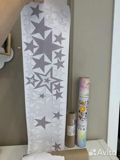 Наклейки интерьерные для детской