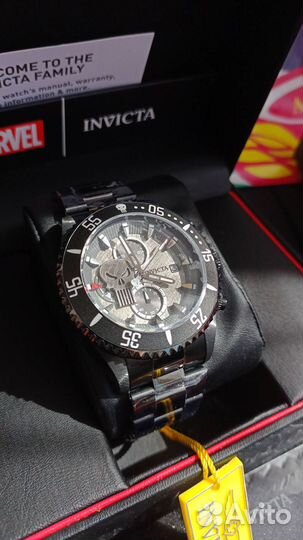 Invicta Punisher Marvel Limited Ed. на мир 3000шт