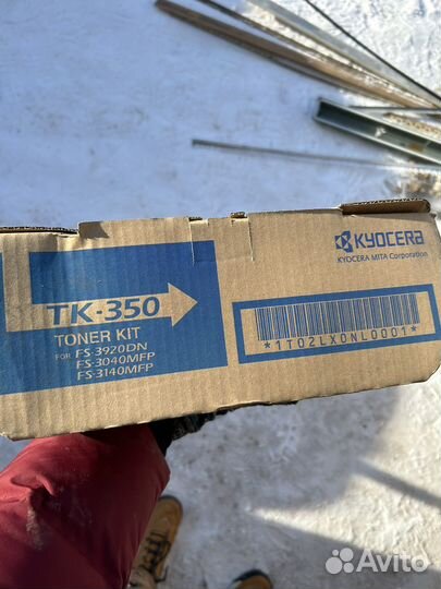 TK-350 для Kyocera. Пустой