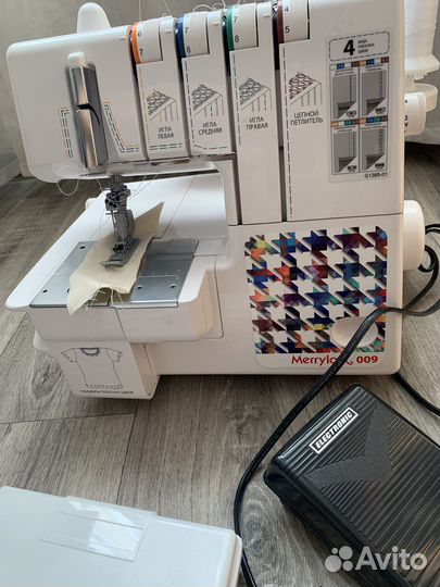 Плоскошовная распошивальная (новая) Merrylock 009