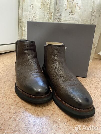 Ботинки tendance осень франция натуральная кожа