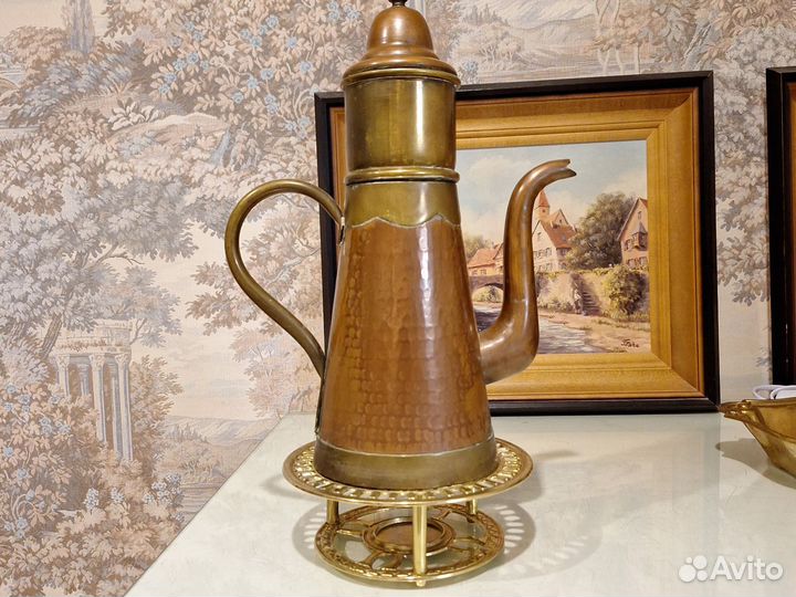 Италия Подставка под горячее Латунь