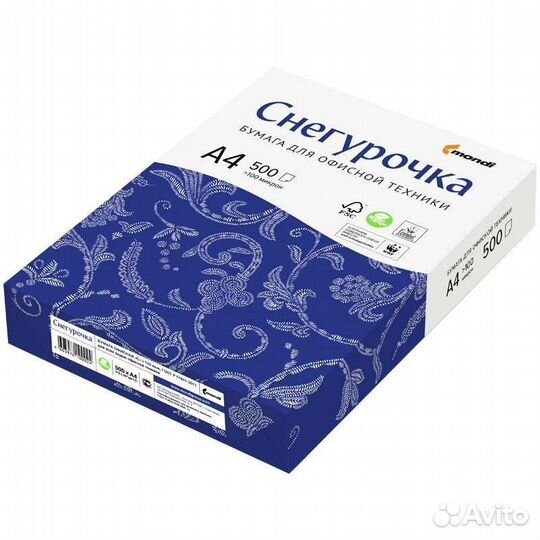 Бумага a4 снегурочка