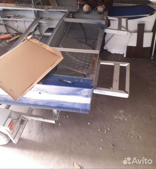 Ремонт лодок, реставрация лодок (алюм/пласт)