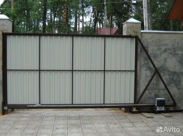 Откатные ворота